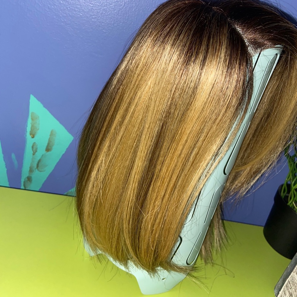 Side part Bob wig